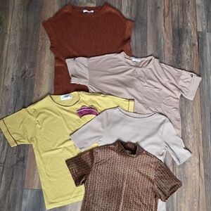 XS/S Mixed Textured Tops